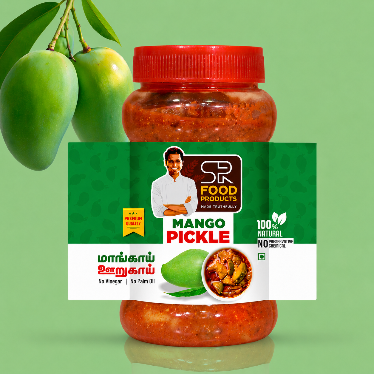 Mango Pickle (மாங்கா ஊறுகாய்) 300 gm