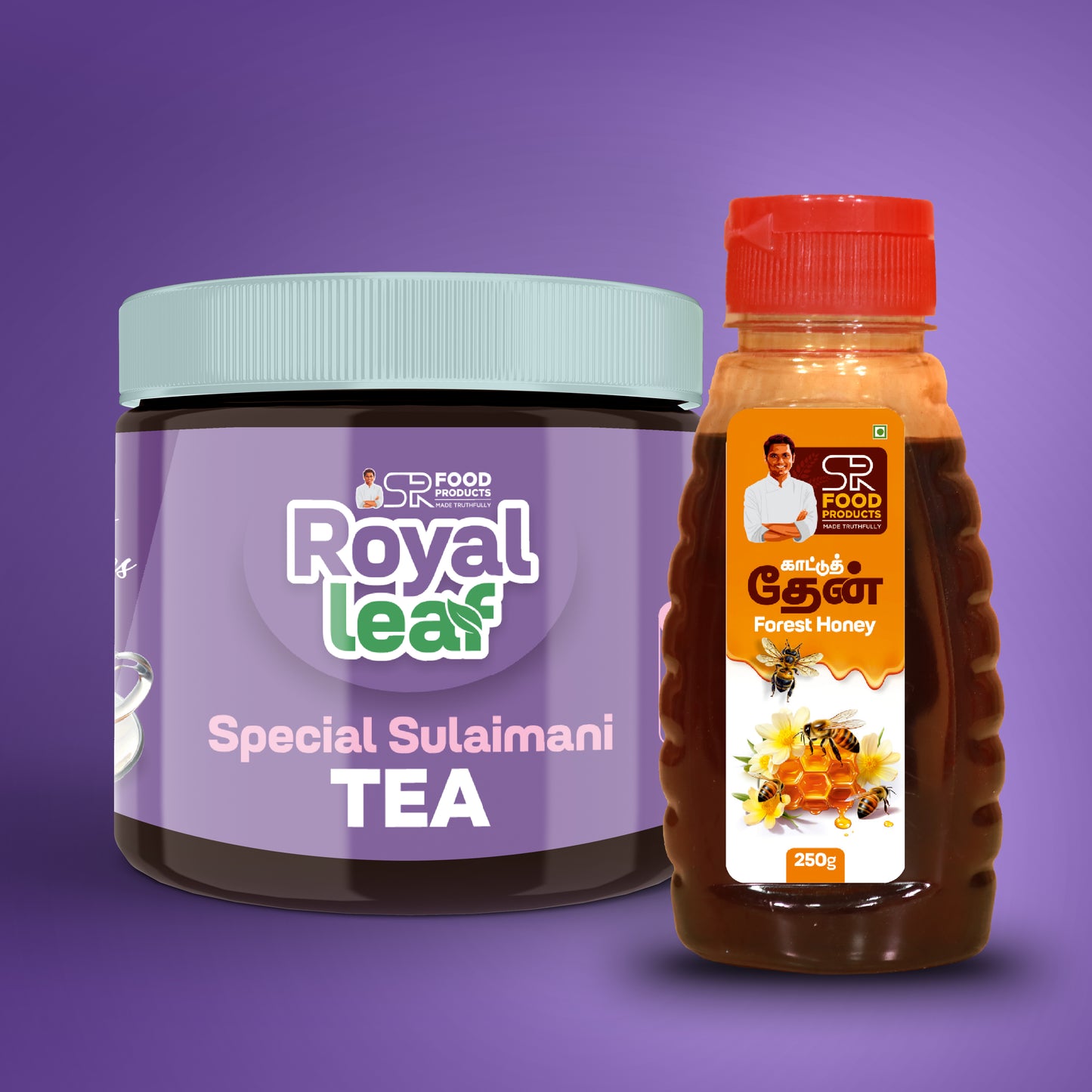 Special Sulaimani 125gm ,Forest Honey 250gm