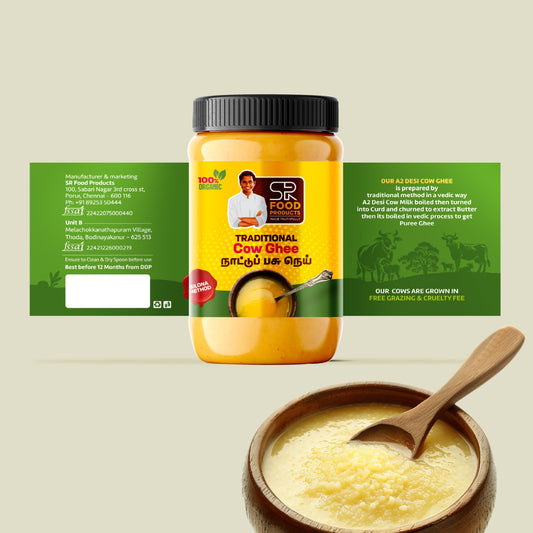 SR Traditional Cow Ghee  (பாரம்பரிய நாட்டு மாடு நெய்)