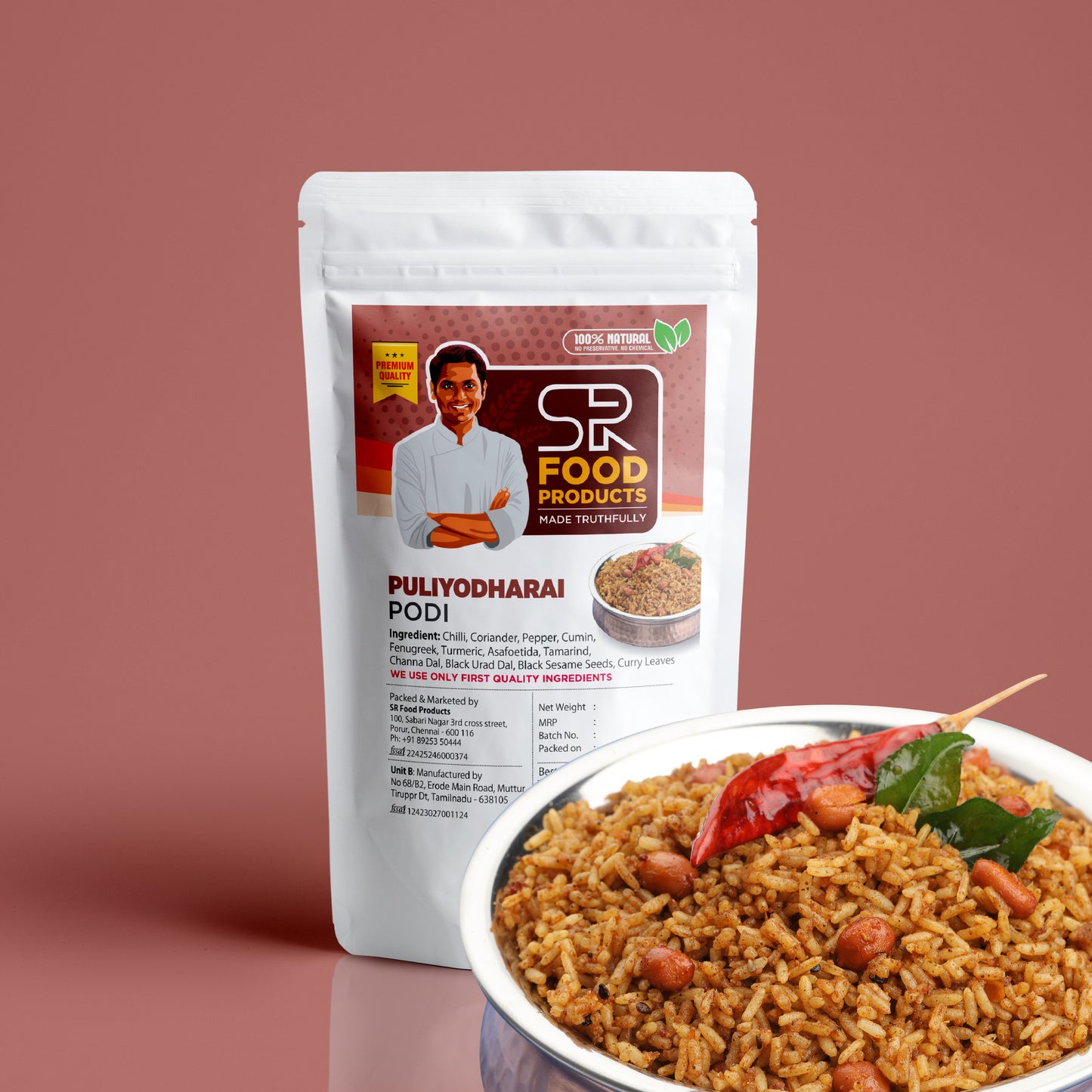 INSTANT PULIYODHARAI PODI